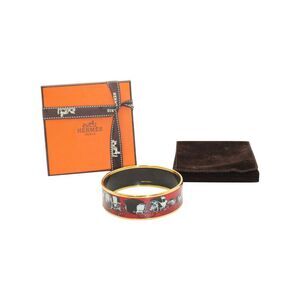 Pre Loved hermes Women red print Bracelets